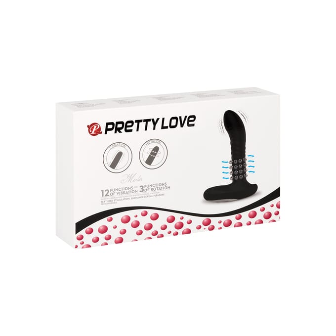 Pretty Love - Merlin Roterende en Vibrerende Buttplug