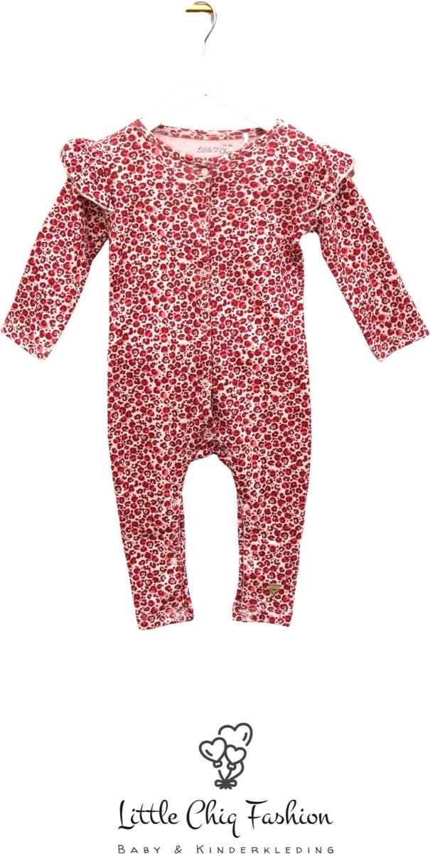 Little Chiq Baby onesie panterprint