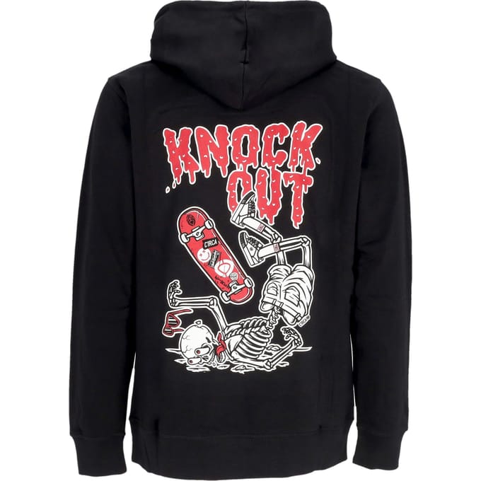 Hoodie Man Knock Out Hoodie Black