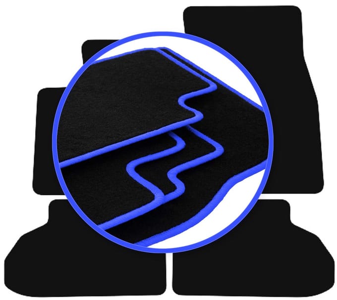 CARLUX-BLUE automatten voor: BMW X6 F16 SUV (2014-2020)