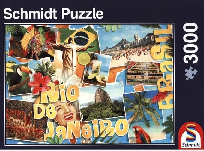 Rio de Janeiro - Legpuzzel - 3000 Stukjes