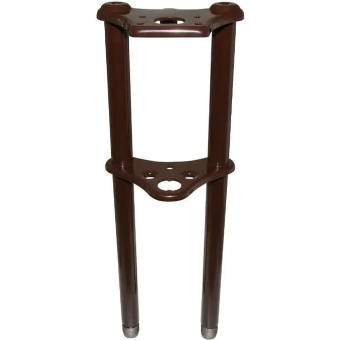 Corps de fourche té supérieur P2R pour mobylette MBK 50 88 marron Neuf