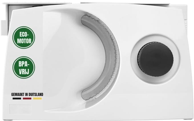 Thuys - Vleessnijmachine - Snijmachine Allessnijder - Voor Thuis - Multifunctionele Met ECO Motor - 34x26x21cm - Wit