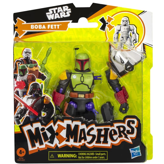 Hasbro Star Wars figuur Boba Fett - Mixmashers speelgoedfiguur.