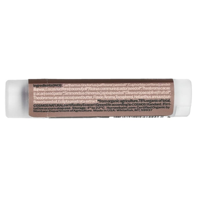 Hurraw! Balsem, Getinte Lippenbalsem, Hazelnoot, 4,8G(0,17 oz) gray