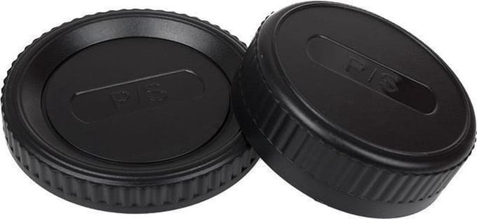 Caruba LB-PE1 Achterlens en Bodydop voor Pentax K-Mount