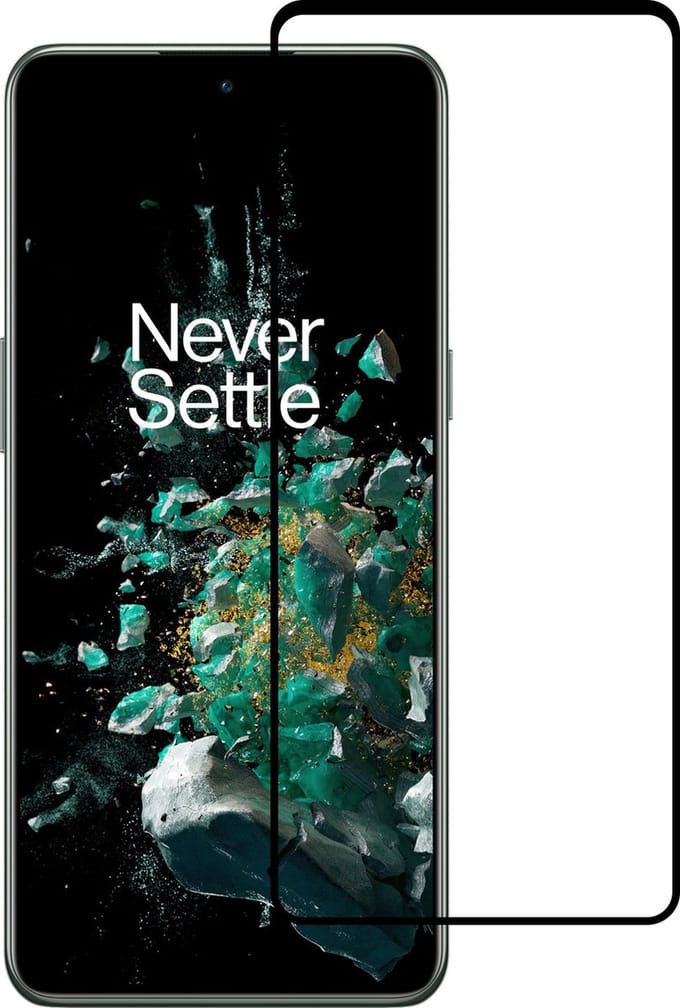 Screenprotector - Geschikt voor OnePlus 10T - Full Cover - Beschermglas - Gehard Glas - Tempered Glass - Screen Protector