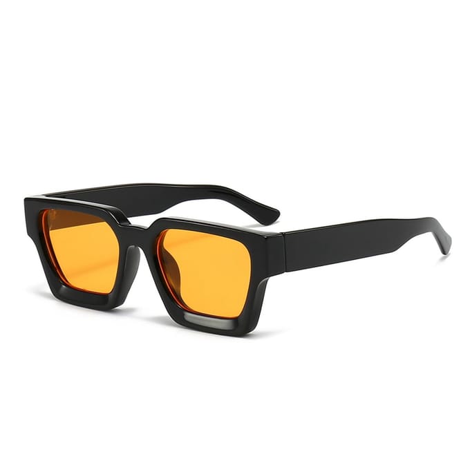 rechthoekige bril - klassiek - unisex - zilver