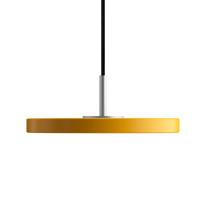 UMAGE Hanglamp Asteria Micro V2 - saffraan - Steel Top