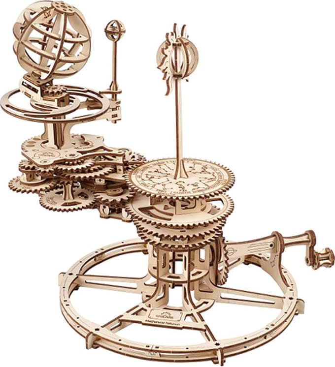 UGEARS Houten 3D Model - Tellurium