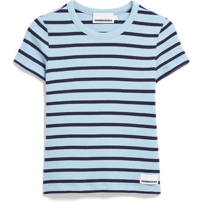 Dames-T-shirt Armedangels Kardaa Rayé
