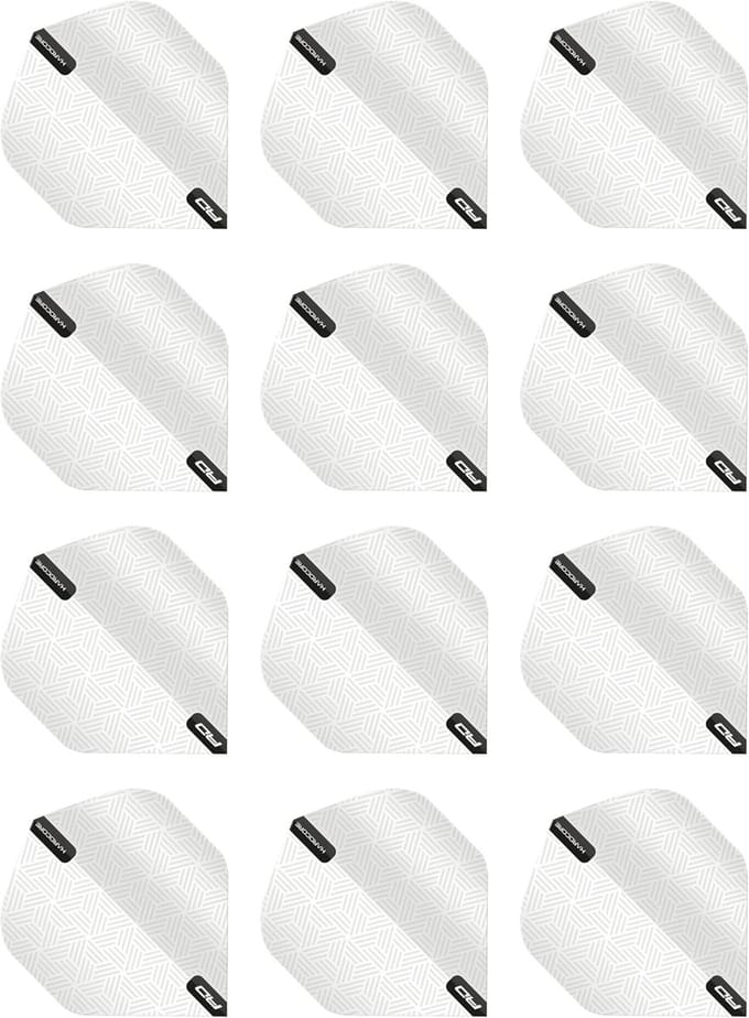Extra Dikke Gestreepte Dart Flights - 15 Stuks in 5 Sets
