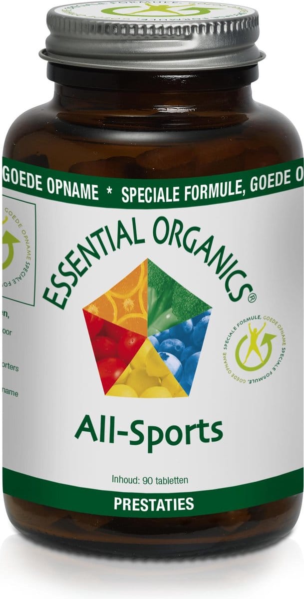 Essential Organics All-Sports - 90 Tabletten - Multivitamine