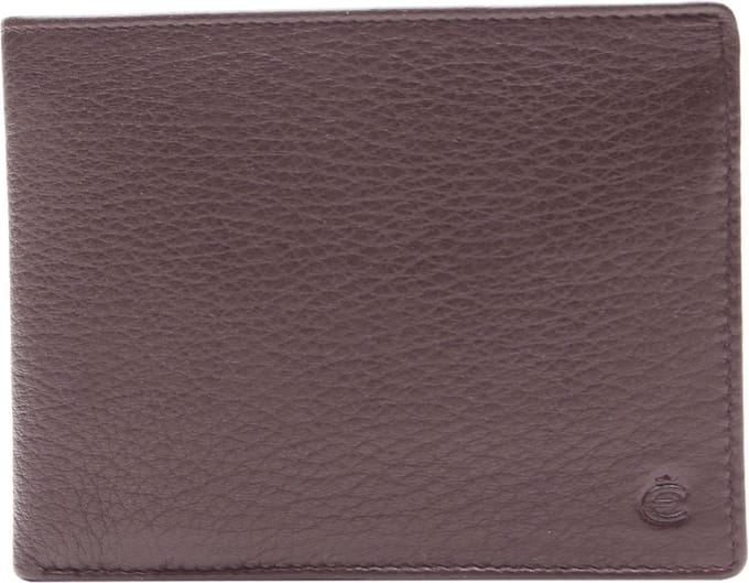 Esquire Leren Kaarthoes Deer Cardholder Brown Donkerbruin