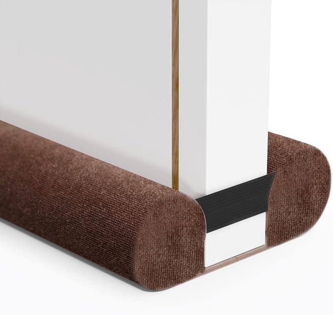 Flexibele Tochtstrip voor Deuren (60-110 cm) - Wind- en Geluidsisolatie