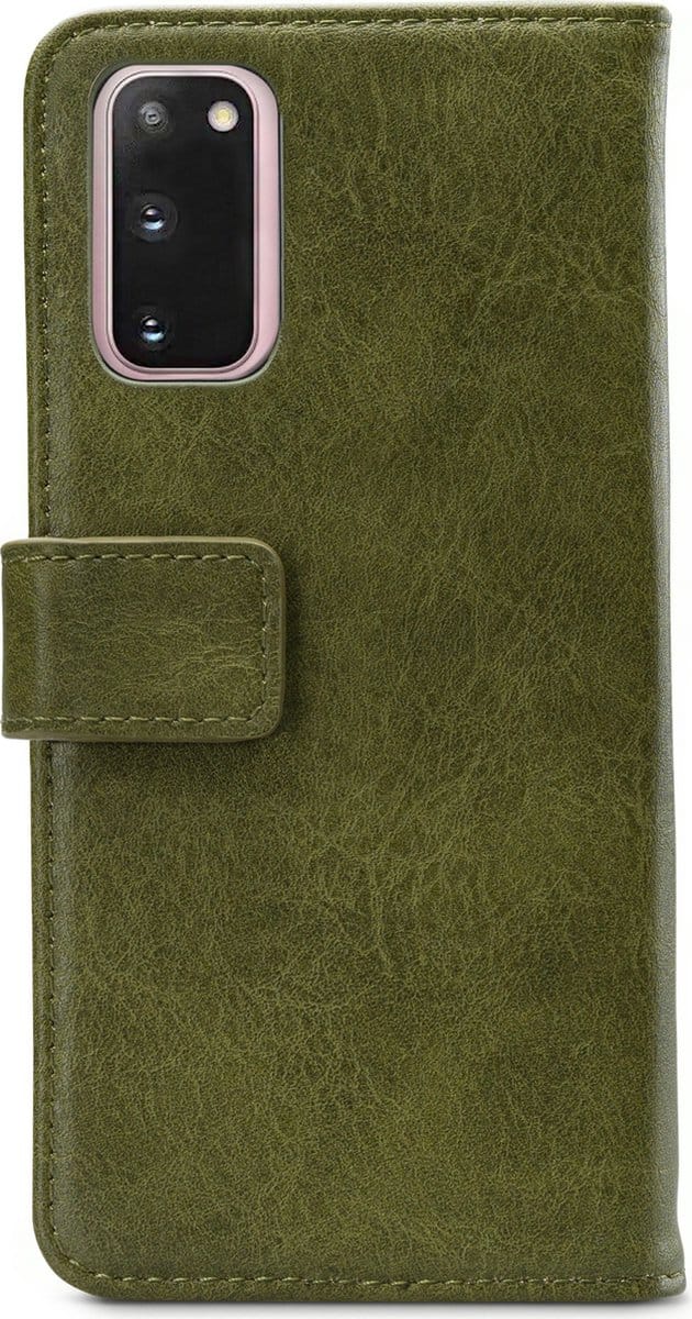 Mobilize - Samsung Galaxy S20 Hoesje - Elite Gelly Wallet Book Case Groen
