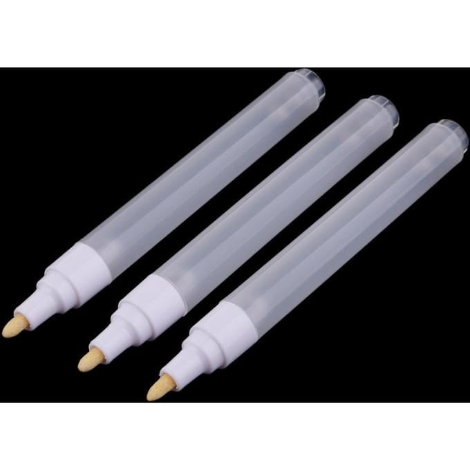 3 stuks 4,5 mm tips aquarel olieverf markeerstift lege tube navulling as described wit
