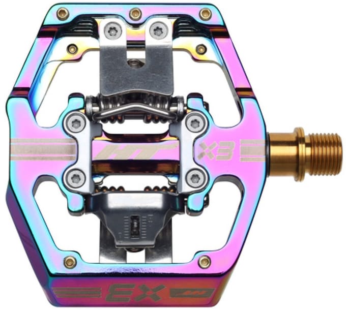 Ht Components X3 Titanium Pedalen Goud