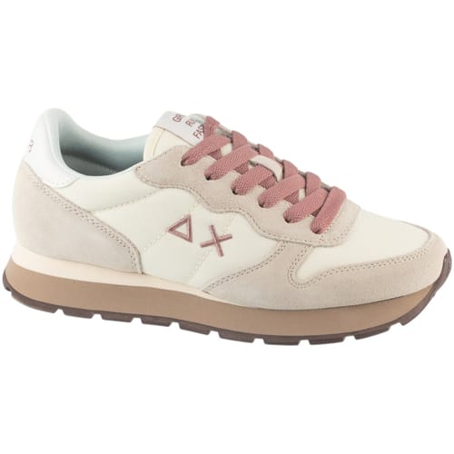 SUN68 Ally Solid - Dames Sneakers Schoenen Wit Z46201-31 , Maat: EU 42