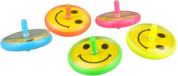Tractatie idee Tol smiley 6 stuks