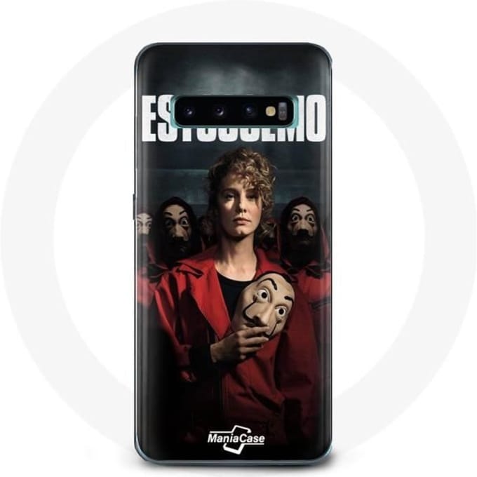 Coque pour Samsung Galaxy s10 plus La Casa De Papel Estocolmo