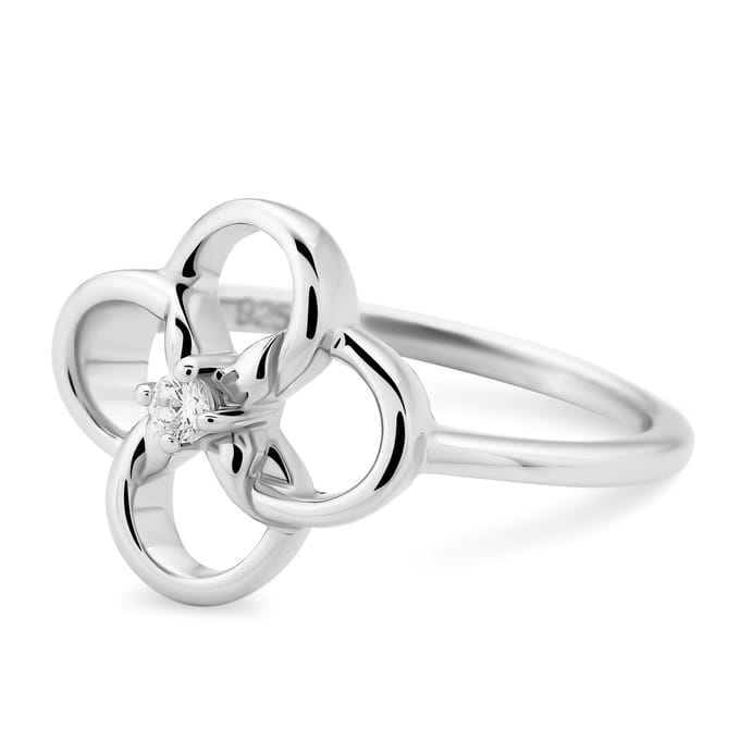 Orphelia Dames 925 Sterling Zilveren Ring - Zilver ZR-7472