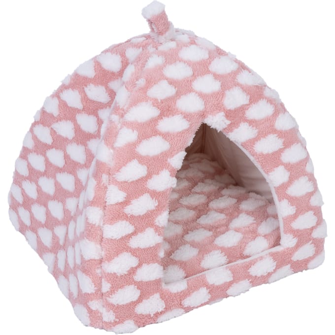 zooplus Basics kattengrot Fluffy roze kat