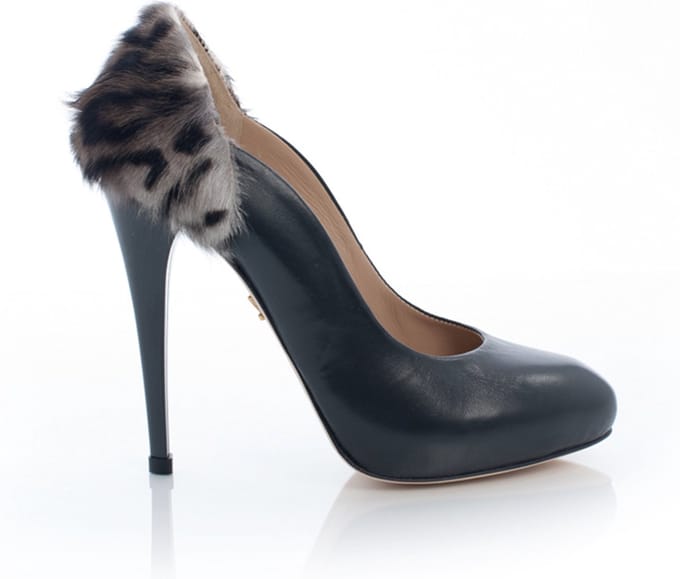 Zerba - Dames Pumps - Maat 36 -Zwart Leer - Milano