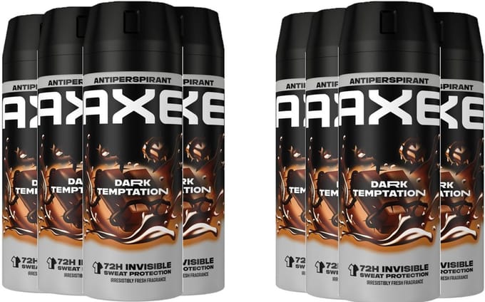 AXE Deo Spray - Dark Temptation Dry - 8 x 150 ml