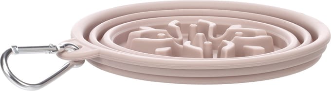 Flamingo - REIS EETPOT SLOWFEEDER NINO TAUPE 500ML