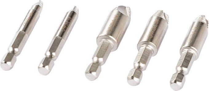 Powerfix Schroevendraaiset set met 5 maten