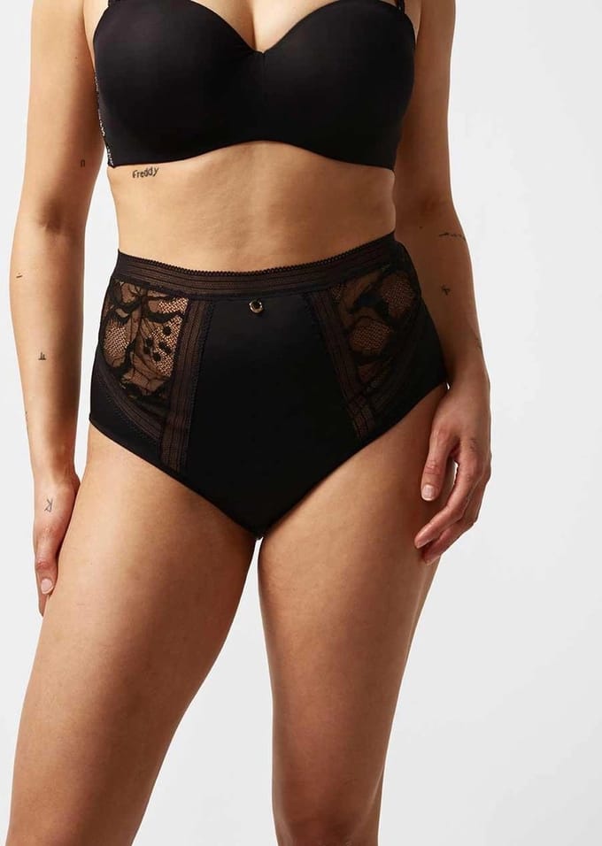 Chantelle – True Lace – Tailleslip – C11M80 – Noir – Maat 40