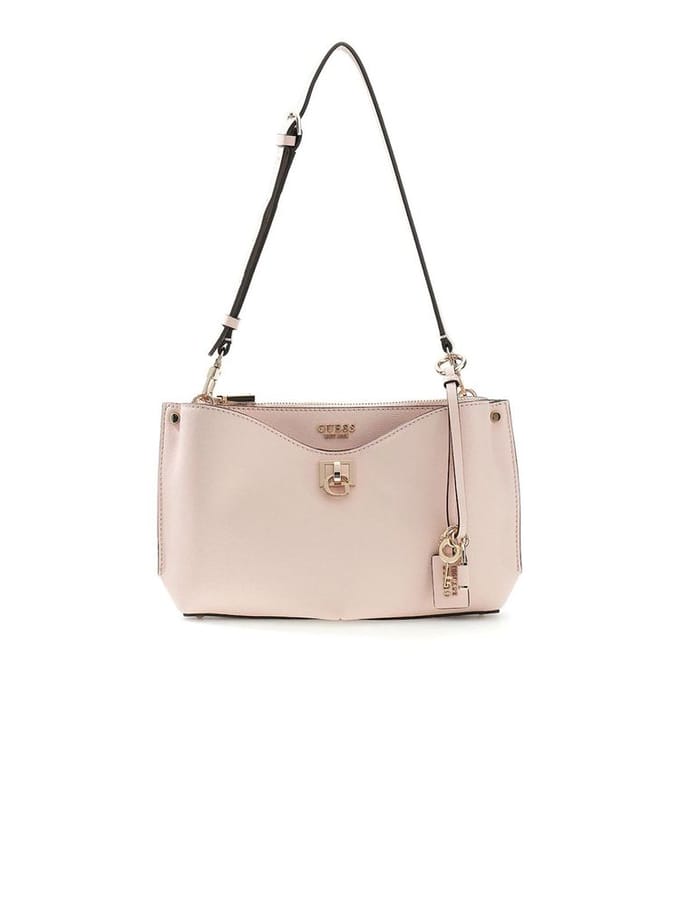 GUESS schoudertas Bianca Shoulder Bag Light Rose roze