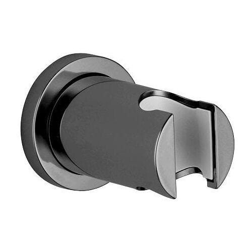 GROHE Rainshower Wandhouder - rond - hard graphite (antraciet glanzend) - 27074A00