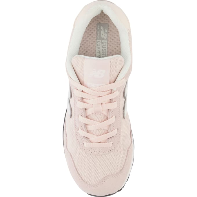 New Balance Dames 515 platte sneakers van suède (Roze)
