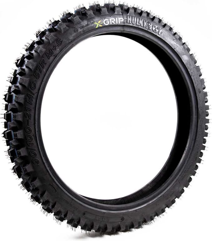 X-grip Hulkyboy Soft Offroad Band Zilver 90 / 100 / R21