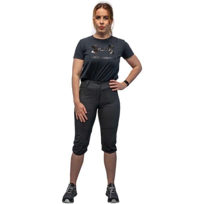 Ice Peak Beattie Capri Wandelshort Dames Antraciet XL/42