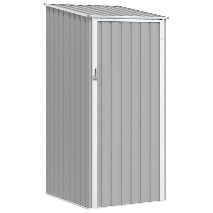 vidaXL - Tuinschuur - 87x98x159 - cm - gegalvaniseerd - staal - grijs