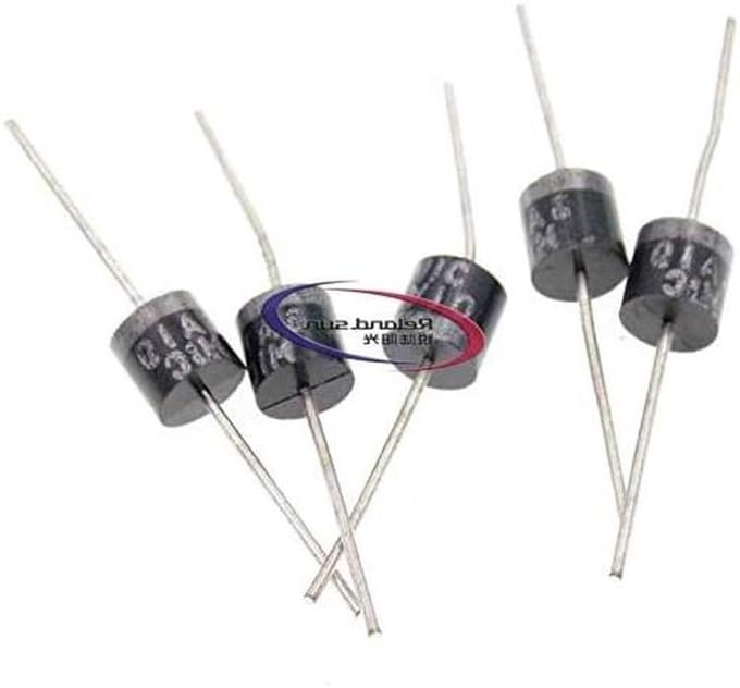Gelijkrichter Diodes - Componenten Set - Elektronica Reparatie - Axiale Behuizing - 20 Stuks - Zilver