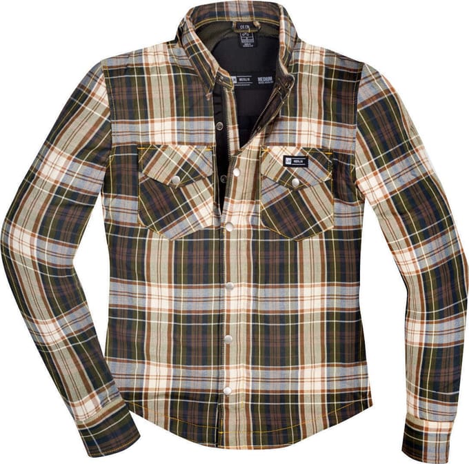 Merlin Axe Bruin Motorshirt - Shirts