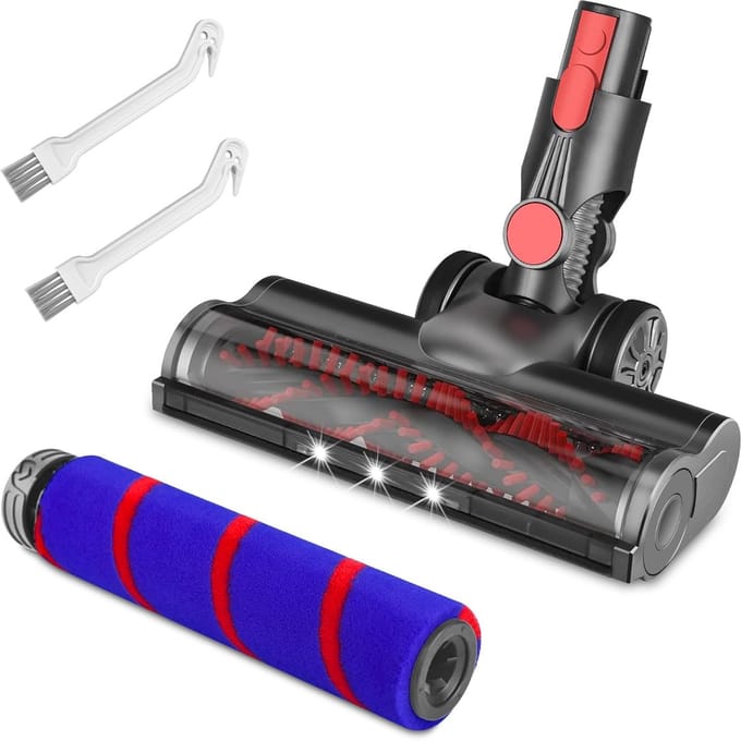 Reservekop en Rolsets voor V7 t/m V15 Stofzuigers