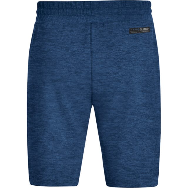 Jako Premium Basics Short Dames - Marine Gemeleerd | Maat: 40
