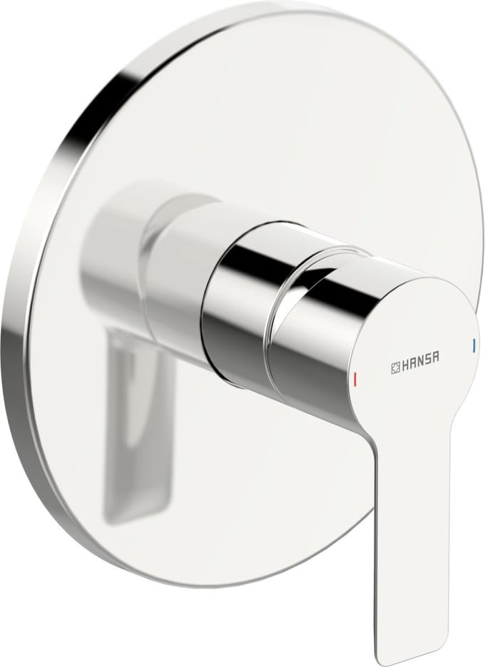 Hansa Ligna - Afdekset voor douchekraan, chroom 83879503