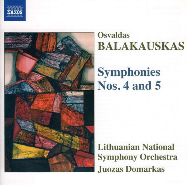Lithunian National Symphony Orchestra, Juozas Domarkas - Balakauskas: Symphony Nos.4 & 5 (CD)