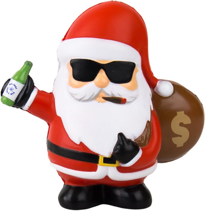 Gift Republic Stressbal - Bad Santa