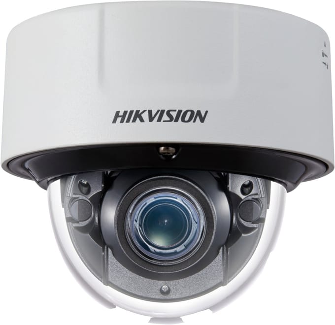 Hikvision DS-2CD7146G0-IZS 4MP DeepinView Motorized Varifocal Network Dome Camera DarkFighter LightFighter H.265+ PoE IR 30m IK10 AI Analytics Beveiligingscamera