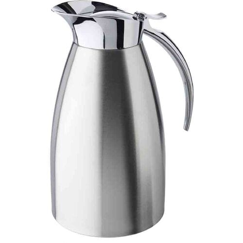 GGM Gastro Isolierkanne - ADVANCED - Edelstahl - 1,5 Liter - Einhandautomatik