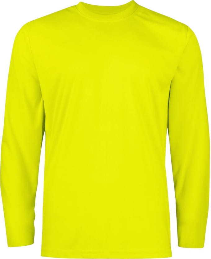 ProJob 2017 T-SHIRT LANGE MOUWEN 642017 - Projob geel - 4XL
