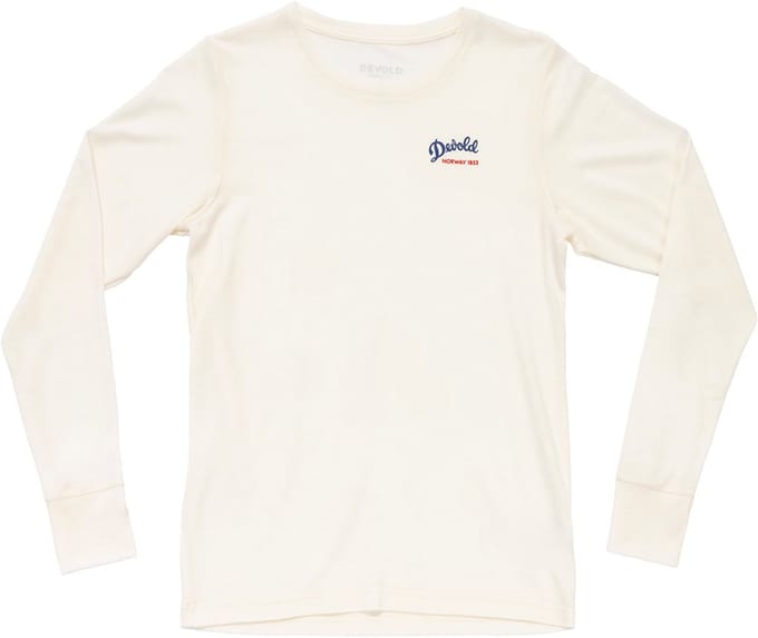 Devold Of Norway Classic T-shirt Met Lange Mouwen Beige M Vrouw