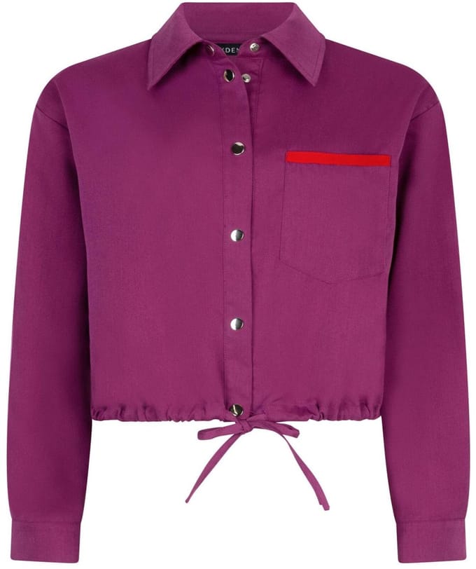 Ydence Blouse Kess Dames - Jurken - Paars - Maat XL